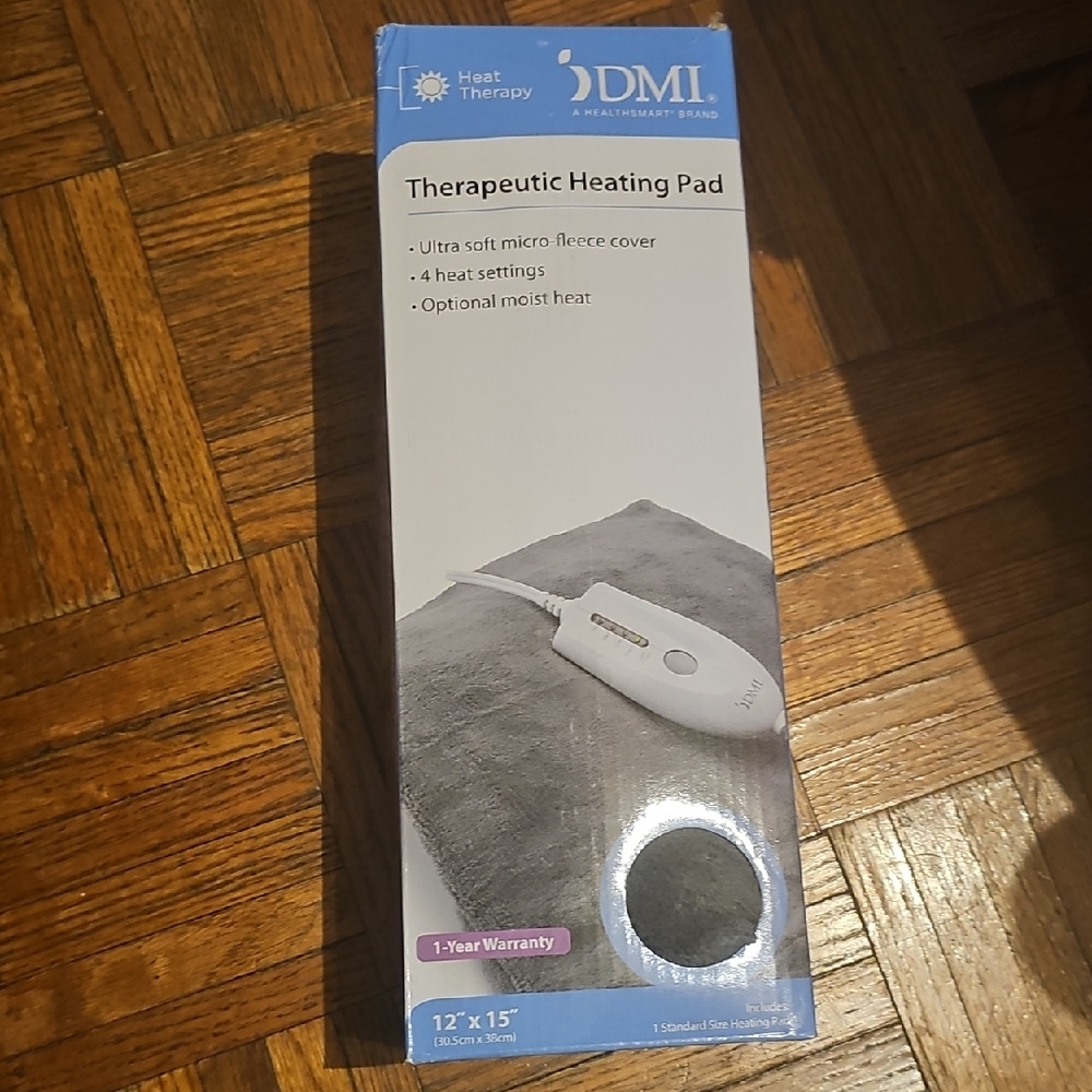 DMI Gray Therapeutic Heating Pad